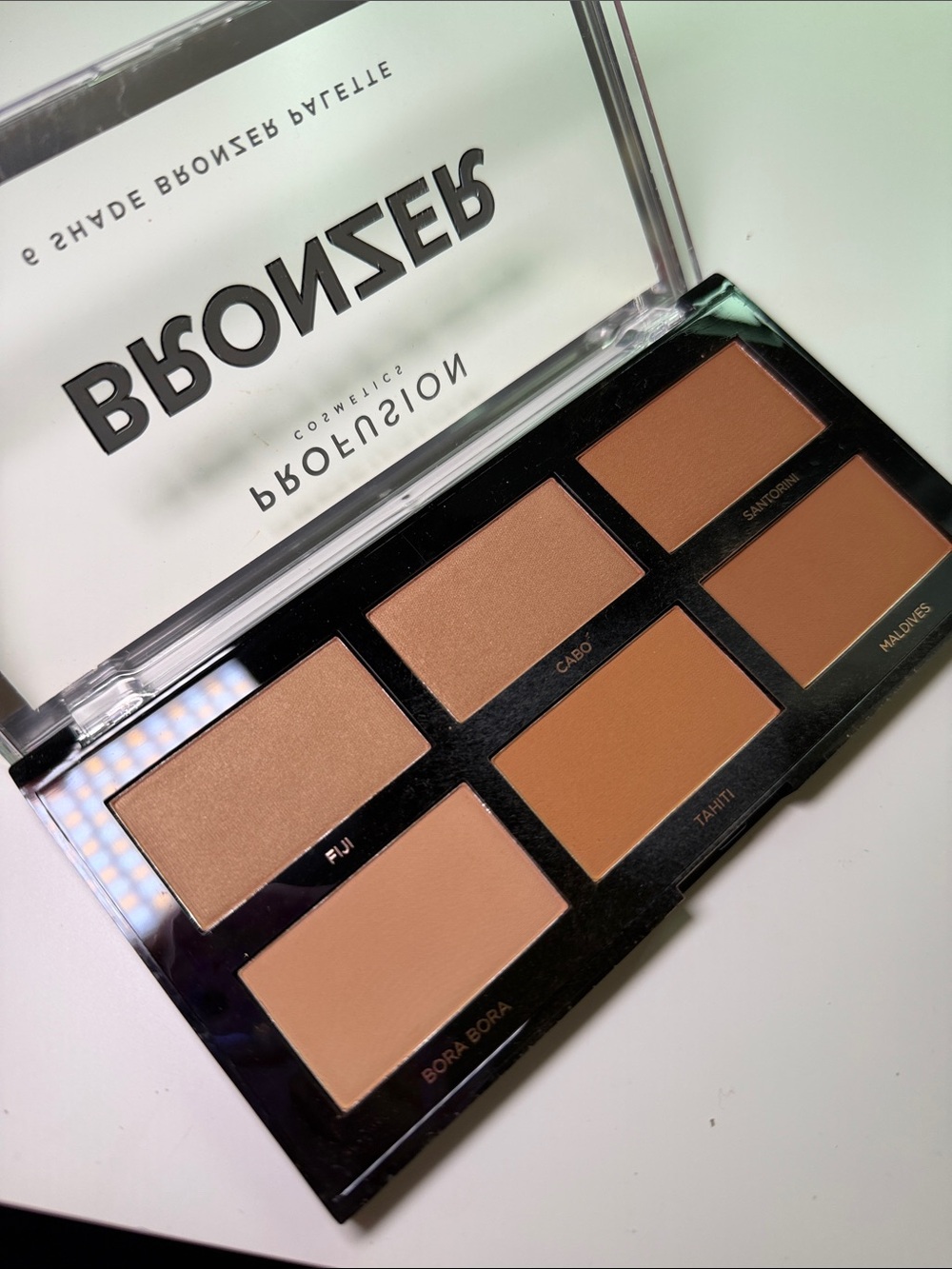 Profusion Bronzer Palette - Warm Tan & Brown Shades
